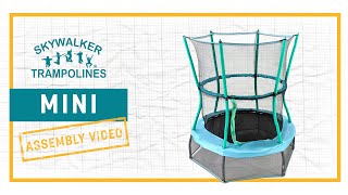 Skywalker Trampolines Mini Trampoline Assembly Video [upl. by Nisbet]