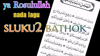 belajar sholawat maulid diba nadhom Ya Rosulullah nada lagu sluku sluku bathok [upl. by Rapsag]