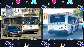 NJ Transit 10 BAYONNE JFK BLVD VIA PAMRAPO AVENUE NABI 41615 5269 [upl. by Bilac]