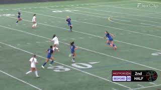 Ella Diruggiero 2025 Westford Academy vs Bedford Highlights 2023 [upl. by Asi]