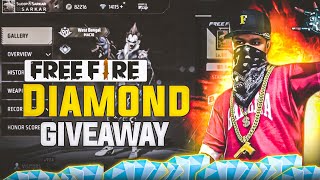 FREE FFIRE DIMOND GIVEAWAY  Free Fire Dimond Giveaway  Free Fire Free Diamond [upl. by Player]