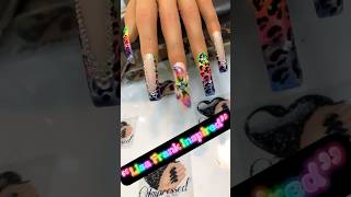 Lisa Frank inspired shorts nails lisafrank [upl. by Erot]