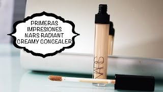 Primeras Impresiones NARS Radiant Creamy Concealer [upl. by Arman244]