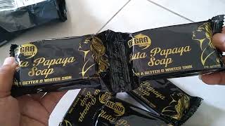 Unboxing Negra Papaya Soap [upl. by Wiencke]