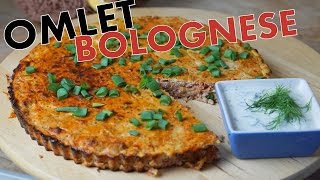 KETO Omlet Bolognese  Fit Przepis 57 [upl. by Nikolaos]