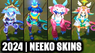 ALL NEEKO SKINS SPOTLIGHT 2024  League of Legends [upl. by Zoha]