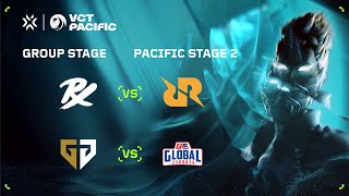 VCT Pacific Stage 2  Regular Season  Week 4 Day 1 [upl. by Marmion]