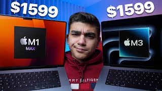 M3 MacBook Pro vs M1 Max MacBook Pro WaitThey Cost the Same [upl. by Leonie245]