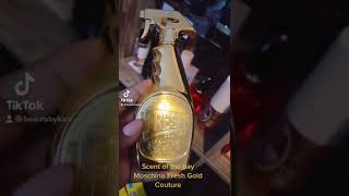 Moschino Fresh Gold Couture scentoftheday scentofawoman summerfragrance [upl. by Anna430]