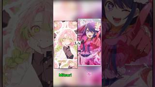 Mitsuri vs Ai mitsuri aihoshinocosplay animeshorts [upl. by Annad515]