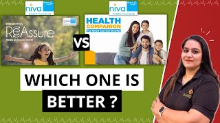 NIVA BUPA ReAssure VS Health Companion 2022  Niva Bupa Plans COMPARISON  Gurleen Kaur Tikku [upl. by Eek444]