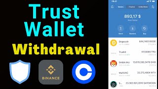 TRUST WALLET WITHDRAWAL stepbystep tutorial  how to withdraw money from trust wallet to bank [upl. by Atalaya421]