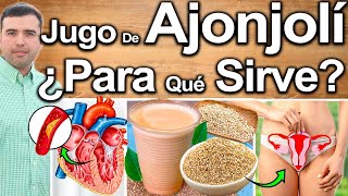 JUGO DE AJONJOLÍ EN AYUNAS  ¿Para Qué Sirve El Sésamo  Beneficios Para Tu Salud Y Belleza [upl. by Ieluuk]