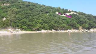 Kalamaki Beach in Kassiopi Corfu Greece [upl. by Suiratnauq]