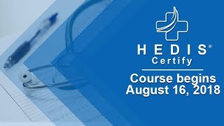 HEDIS Certify  A New Online HEDIS Training and Certification Course [upl. by Ellessig]