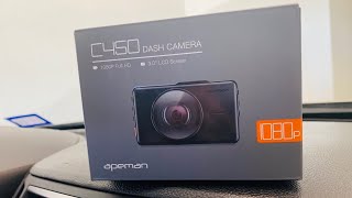 APEMAN C450 Dash Cam  How to Hardwire Install [upl. by Bradway]