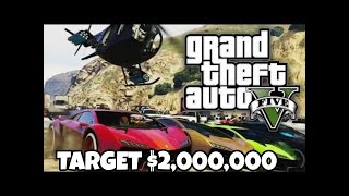 🔴GTA 5 ONLINE LIVE STREAM  target 2000000  my new busines in gta5 [upl. by Konstantine]