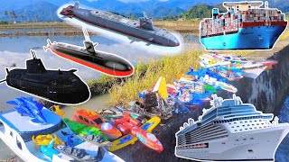 Menemukan kapal kapal laut kapal pesiar speed boat titanic perahu layar kapal selamplaneboat [upl. by Aziar500]