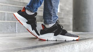 adidas Prophere “Core BlackSolar Red“  ON FEET [upl. by Kapeed820]