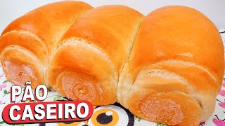 O PÃO MAIS FOFINHO E MAIS FÁCIL DO MUNDO❗😱 PÃO CASEIRO FOFINHO COMO ALGODÃO ECONÔMICO E DELICIOSO [upl. by Lonna]