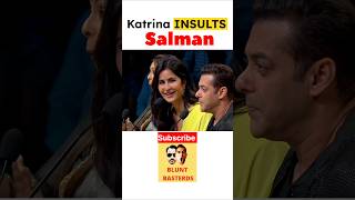 Salman INSULTED 😳😱 salmankhan katrinakaif funnyshorts viralshorts bluntbasterds [upl. by Ennirroc]