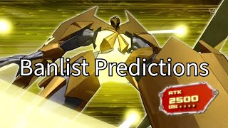 Banlist Predictions  Duel Links September 2024 [upl. by Sherm]