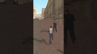 Police is also running from vagos ballas attack in gta san Andreas gta sanandreas gaming shorts [upl. by Aynas]