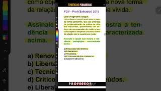 TENDÊNCIAS Pedagógicas  Concurso Magistério👉cursoeducação concursoprofessor [upl. by Simson]