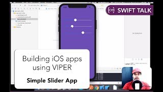 iOS app development using VIPER and Swift  RGB Color Slider App [upl. by Aiclef]