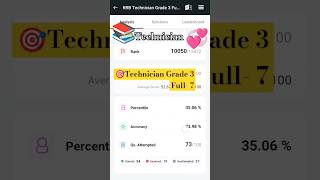 ALPTechnician ✅ Mock Test7 📚 47 alp technician railway study exam result short motivation [upl. by Ahterod]