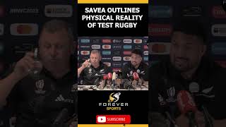 Ardie Savea explains physical battle [upl. by Jereme]