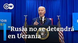 Estados Unidos anuncia paquete de ayuda extraordinario para Ucrania [upl. by Sundin]