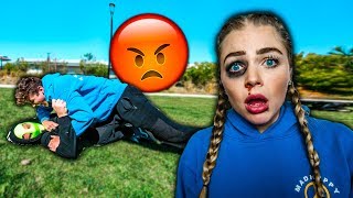 I GOT BEAT UP PRANK ON MY BOYFRIEND GONE WRONG [upl. by Oneladgam]