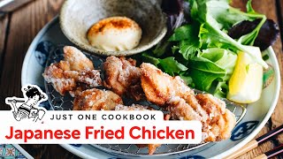 How to Make Karaage Japanese Fried Chicken Recipe 唐揚げの作り方 レシピ [upl. by Lewes]