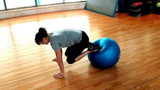 14 Stability Ball Exercises [upl. by Ennayar]