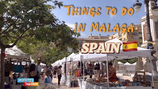 Top things to do in Malaga  2024  Spain  4K [upl. by Esela]