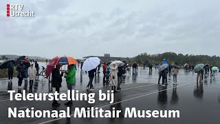 Beteuterde gezichten bij vliegtuigspotters F16s slaan Soesterberg over  RTV Utrecht [upl. by Jovitta]