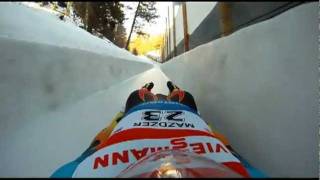 Luge St Moritz POV [upl. by Emsmus]