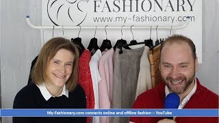 MyFashionarycom connects online and offline fashion [upl. by Irtak]