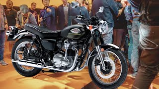 THE NEW COLOUR OF 2025 KAWASAKI W800 UNVEILED [upl. by Specht]