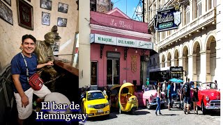 El mejor daiquirí de Cuba La Floridita el bar de Hemingway [upl. by Otinauj]