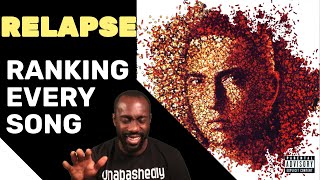 Eminems Relapse  Every Song Ranked  REACTION RANKING [upl. by Ameyn]