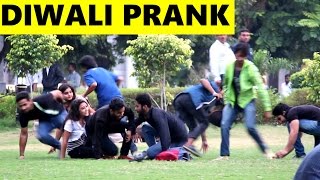 DIWALI PRANK  Fake Firecracker 2  Pranks in India [upl. by Nedak196]