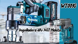 Degolladora de Tornillos Makita 40v XGT [upl. by Enaasiali]