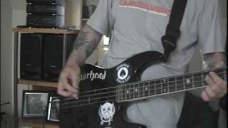 MotorheadTear Ya DownBass cover [upl. by Landre]