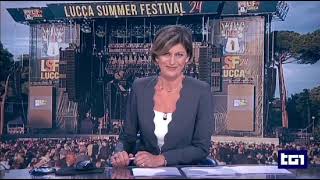 Lucca Summer Festival concerto Eric Clapton [upl. by Annaj102]