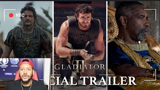 Gladiator II  Official Trailer 2024 Movie REACTION [upl. by Nadnal22]