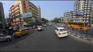 360 Degree Video  Golpark  Gariahat Flyover  Ballygunge Phari  Kolkata  VR  4K  2018 [upl. by Lois889]