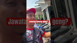 Jawatan kosong geng [upl. by Eusebio]