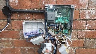 How Not to Install an Automatic Gate Control Panel [upl. by Derriey]